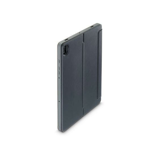 222017 Folio Stand Folio aus Kunststoff für Samsung Galaxy Tab A9+ bis 27,9 cm (11") Schmutzabweisend, Staubresistent, Kratzresistent mit Magnetverschluss (Grau) 