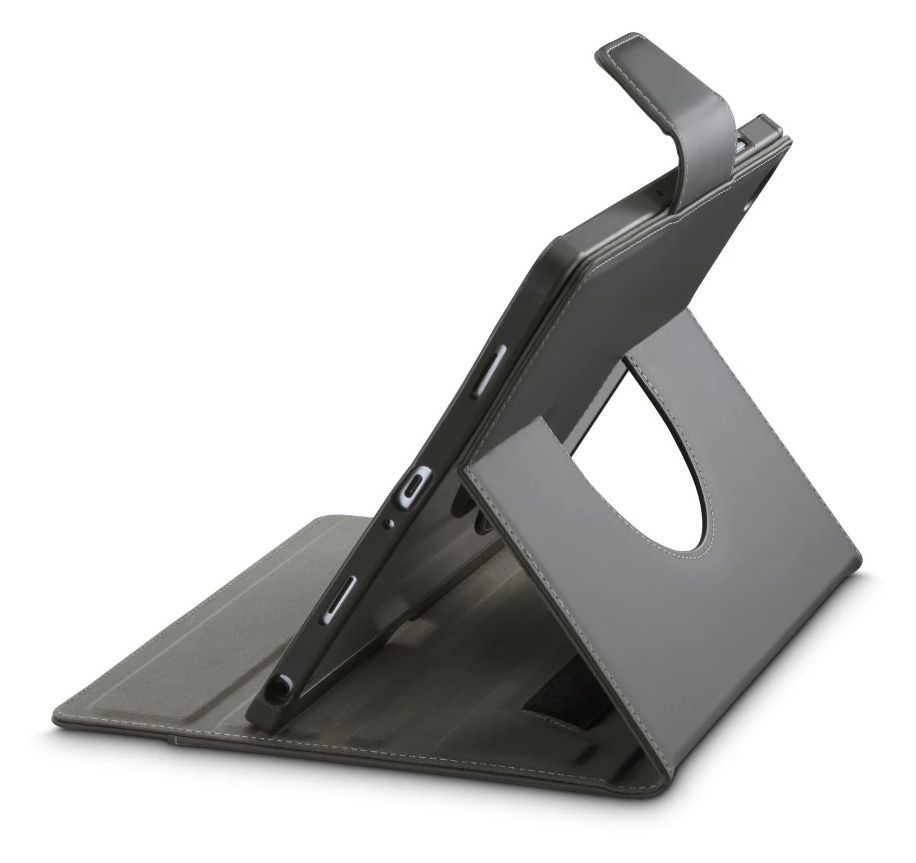 231044 Rotation Folio aus Polypropylenkarbonat (PPC), Polyurethan, Thermoplastische Polyurethane (TPU) für Samsung Galaxy Tab A9+/A11+ bis 27,9 cm (11") Schlagfest, Kratzresistent mit Magnetverschluss (Anthrazit) 