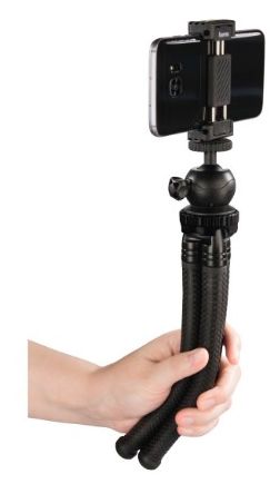00004605 Stativ "FlexPro" für Smartphone, GoPro und Fotokameras 27cm 