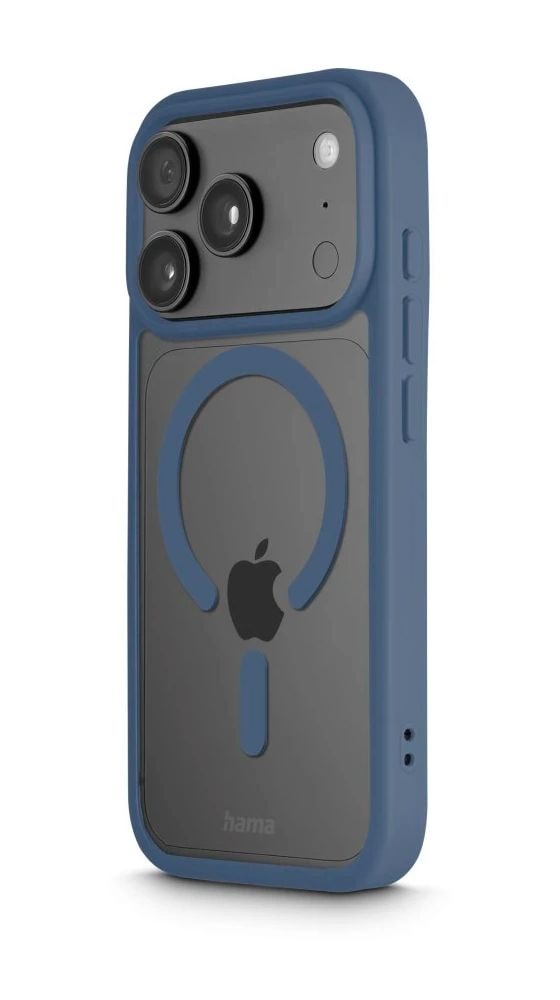 232451 Frame Protect Cover für Apple iPhone 17 Pro / 18 Pro  (Blau, Transparent) 