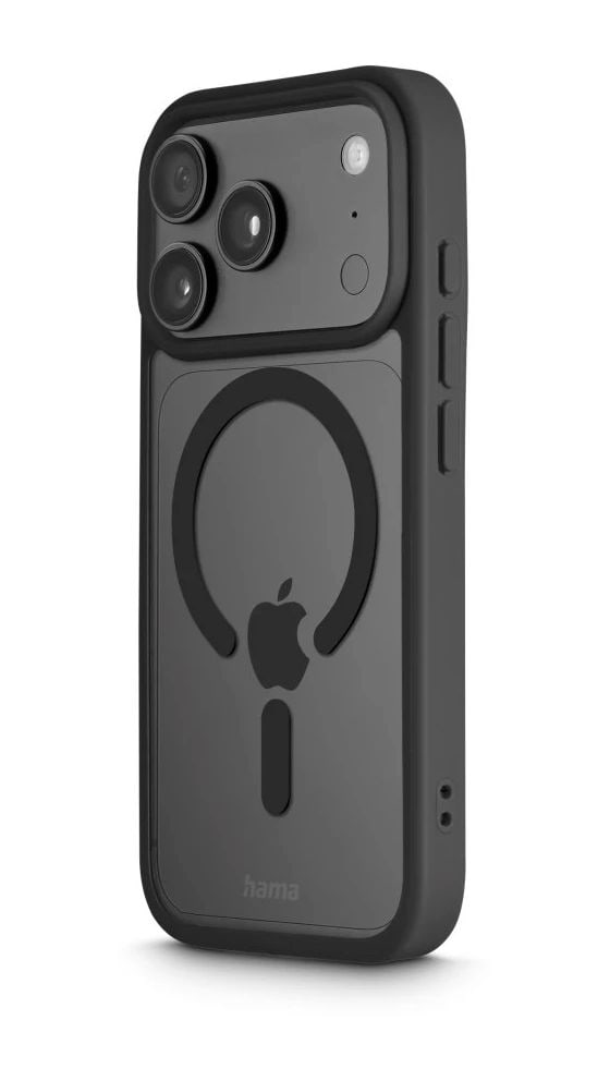 232466 Frame Protect Cover für Apple iPhone 17 Pro Max / 18 Pro Max (Schwarz, Transparent) 