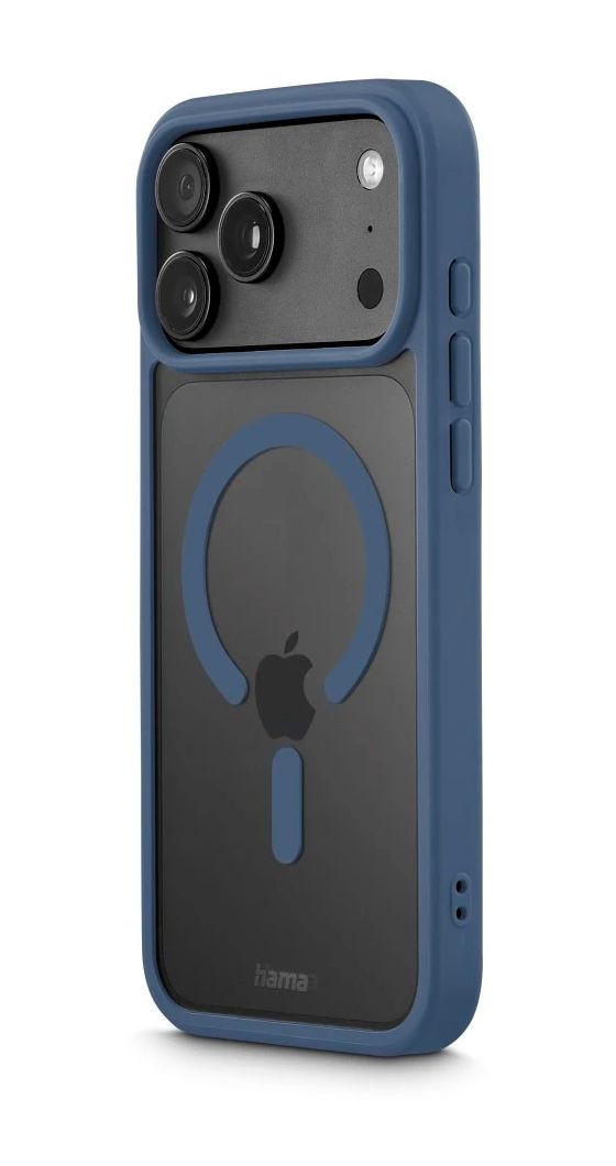 232467 Frame Protect Cover für Apple iPhone 17 Pro Max / 18 Pro Max  (Blau, Transparent) 