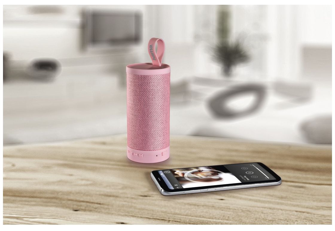 173155 Tube Bluetooth Lautsprecher (Pink) 