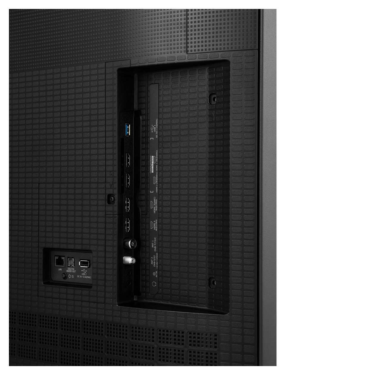 50E8Q LED 127 cm (50 Zoll) Fernseher 4K Ultra HD VESA 400 x 200 mm  (Schwarz, Grau) 