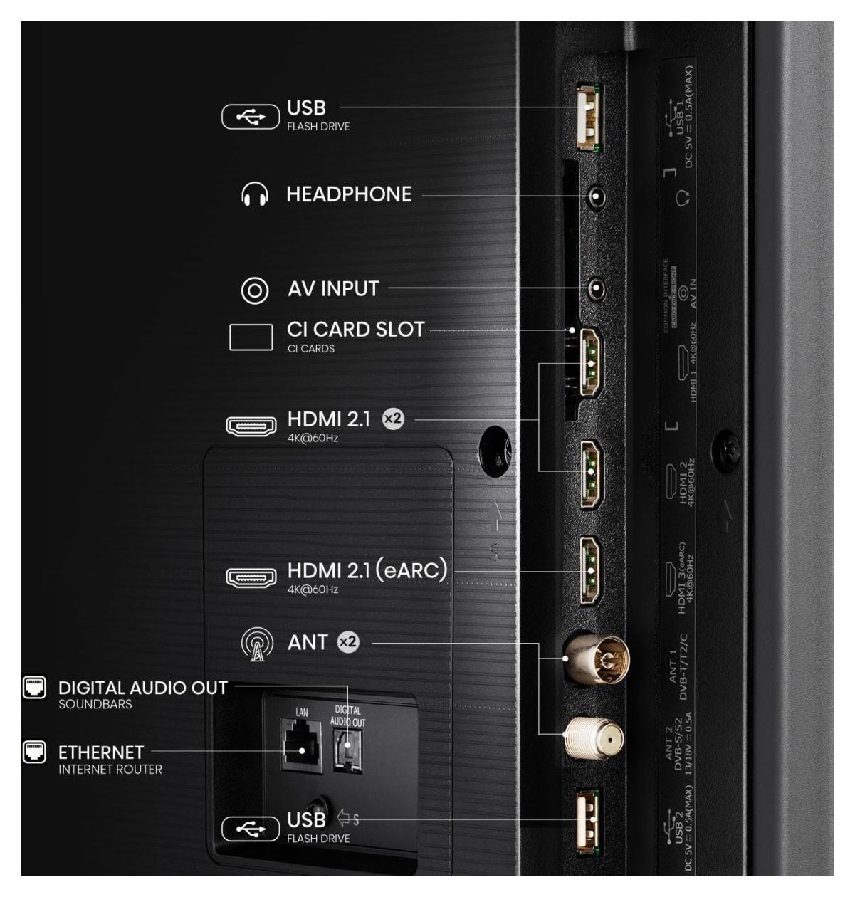 55U6NQ LED 139,7 cm (55 Zoll) Fernseher 4K Ultra HD VESA 400 x 200 mm  (Grau) 