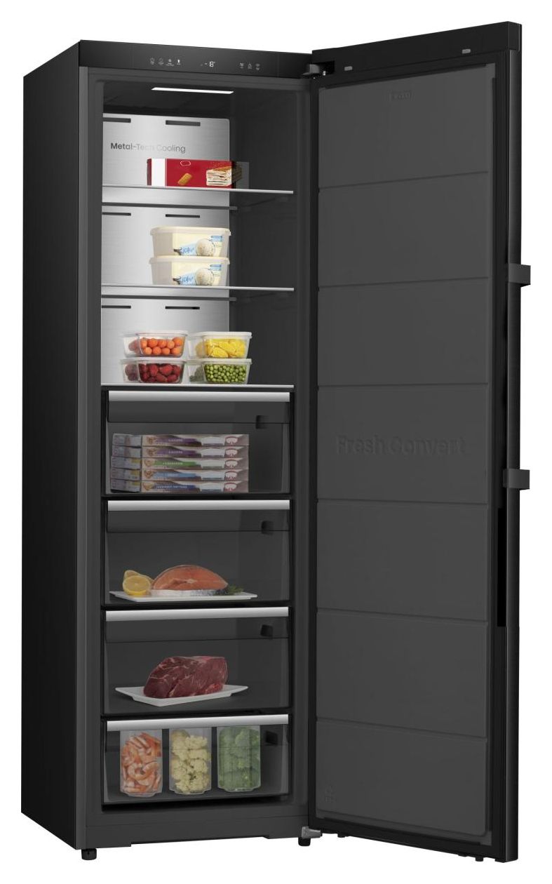 FT5K310GSFC1 312 l Gefrierschrank 166 kWh Jahr NoFrost  (Schwarz) 