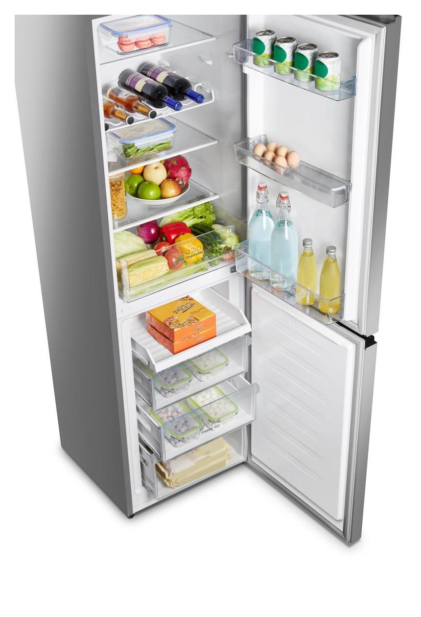 RB327N4ADD 171 l / 85 l Kühl-Gefrierkombi freistehend NoFrost 184 kWh Jahr  (Grau, Silber) 