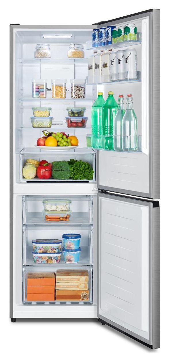 RB390N4BCC 207 l / 97 l Kühl-Gefrierkombi freistehend NoFrost 155 kWh Jahr  (Edelstahl) 