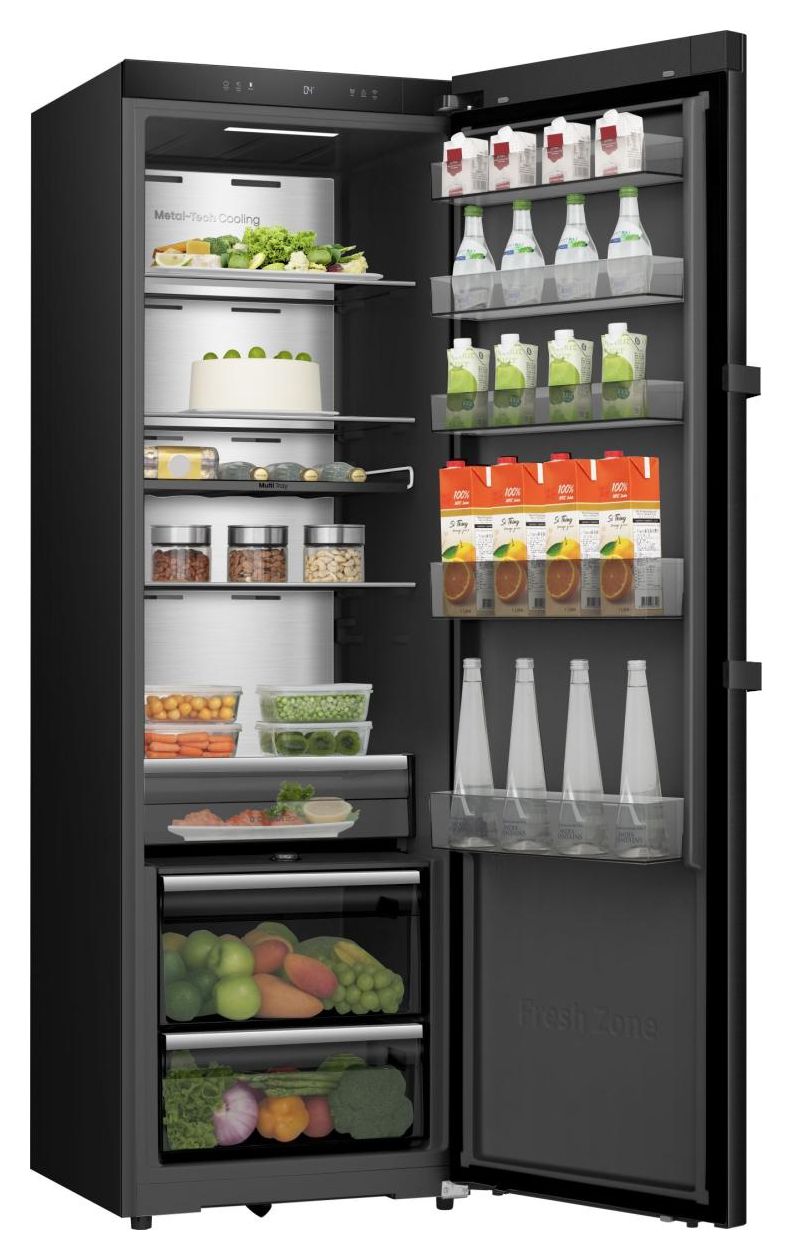 RL5K370GSFC1 372 l / 347 l Kühlschrank freistehend EEK: C 91 kWh Jahr  (Schwarz) 