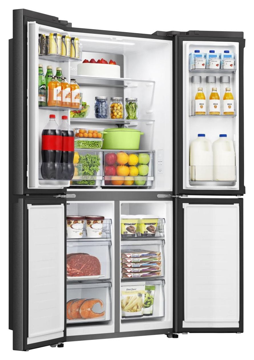 RQ5P470SAFD Side-by-Side Kühl-/ Gefrierkombination 304 l / 87 l 235 kWh NoFrost 1785 mm x 794 mm  (Schwarz) 