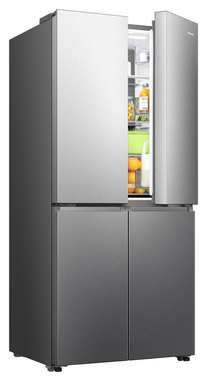 RQ5P470SAID Side-by-Side Kühl-/ Gefrierkombination 304 l / 87 l 235 kWh NoFrost 1785 mm x 794 mm  (Grau, Edelstahl) 