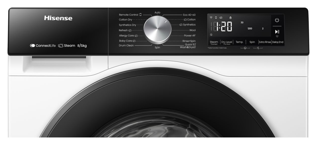 WD3S8043BW3 8 kg 5 kg Kondensations Waschtrockner 1400 U/min 