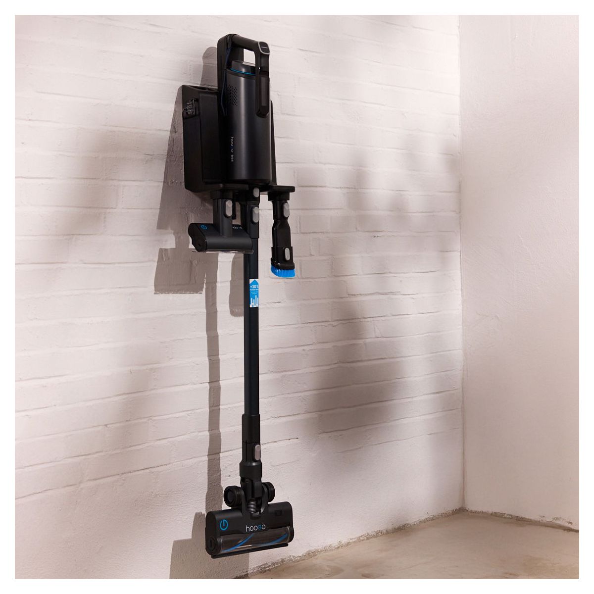 BS5 Handstaubsauger Beutellos bis 60 min Laufzeit 28,8 V HEPA  (Schwarz, Graphit) 