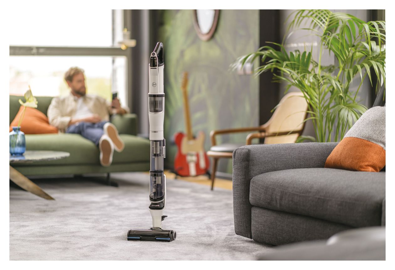 HFX20H011 Handstaubsauger Beutellos bis 60 min Laufzeit 21,6 V EPA  (Weiß) 