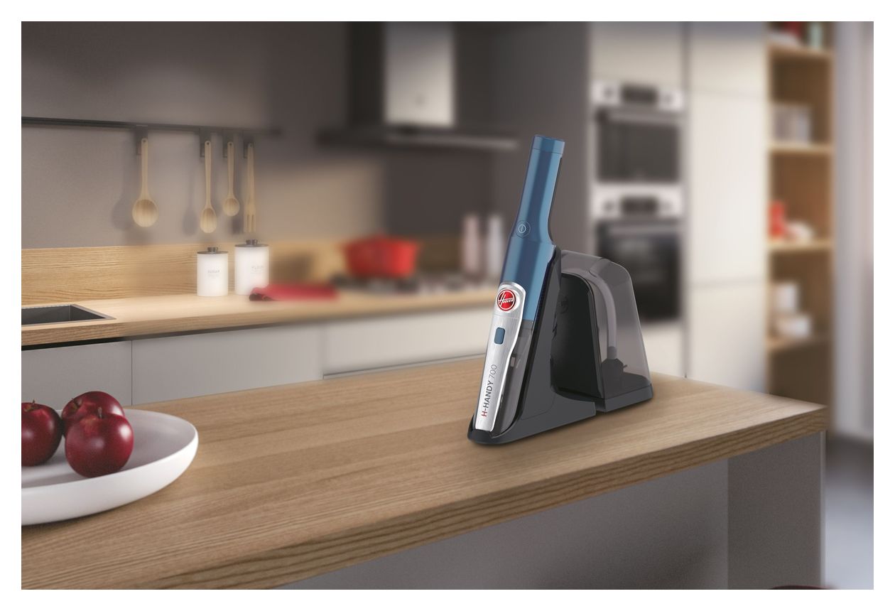 HH710BSS011 Handstaubsauger Beutellos bis 10 min Laufzeit 11,1 V EPA  (Blau) 