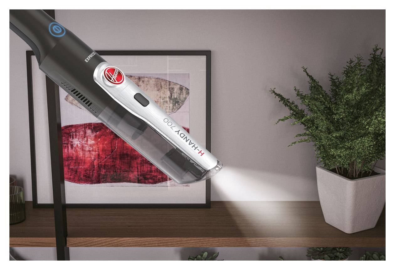 HH710T011 Handstaubsauger Beutellos bis 10 min Laufzeit 11,1 V EPA  (Titan) 