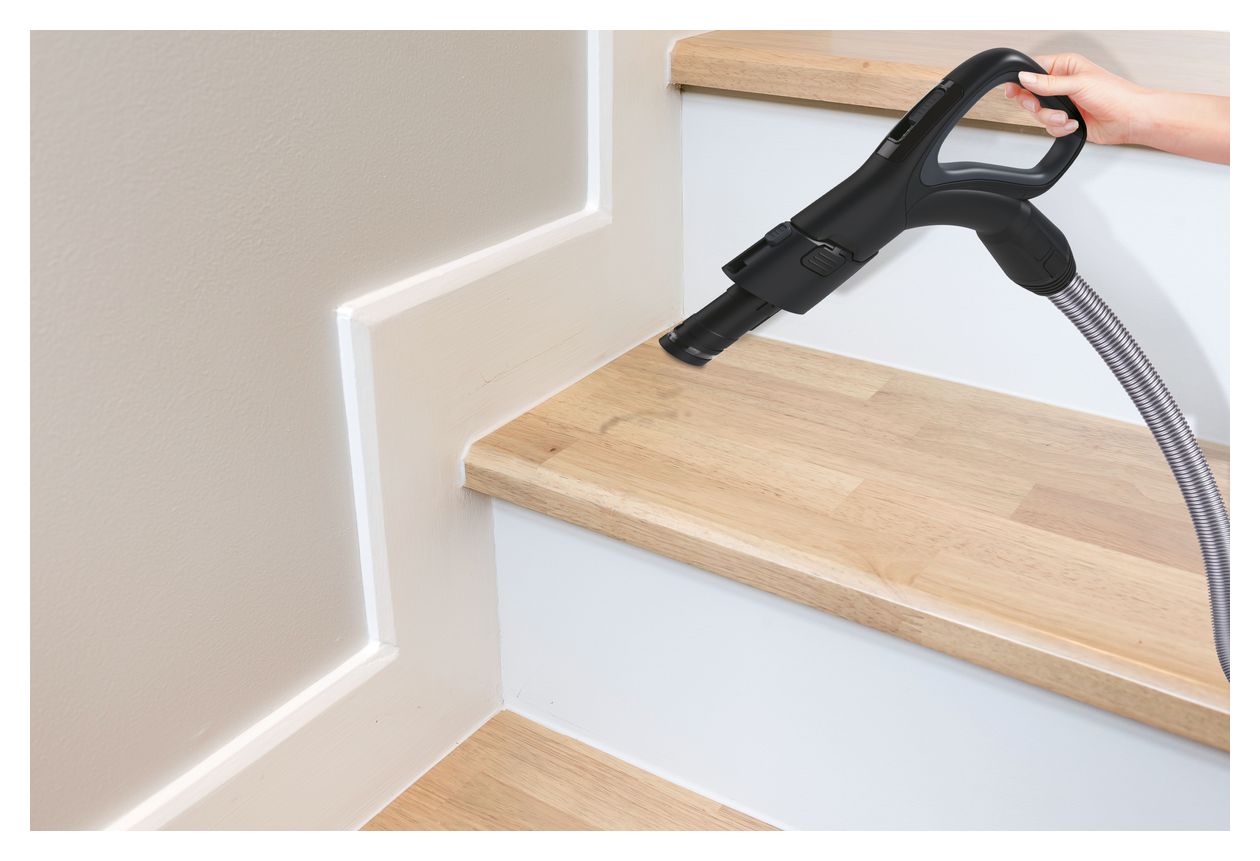 HP720PET Bodenstaubsauger Beutellos 850 W HEPA  (Schwarz) 