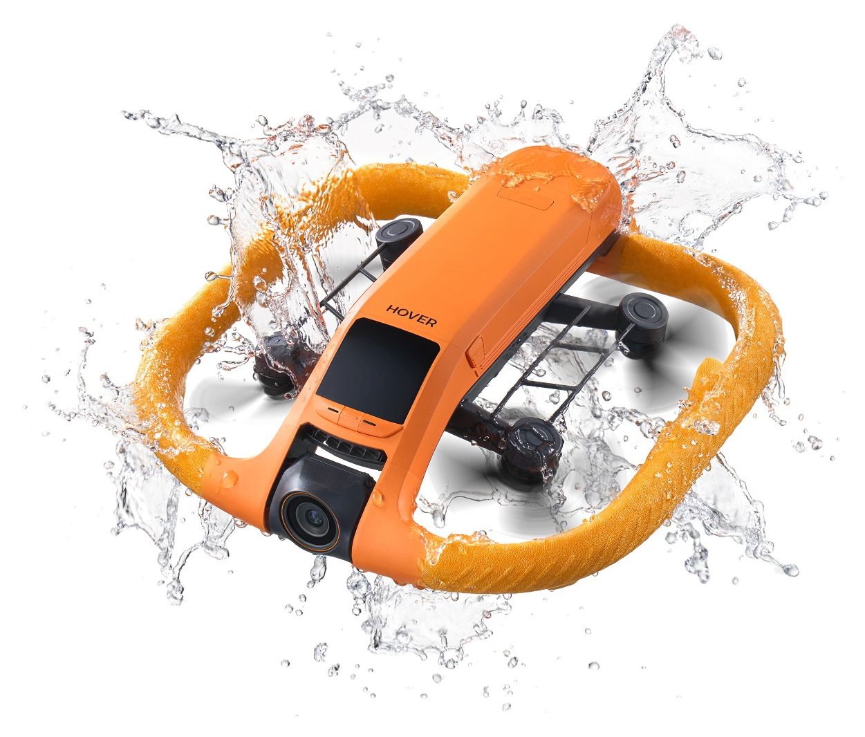 Aqua Basic Combo 4000 x 3000 Pixel Unterwasser-Drohne Multicopter/Drohne Flugzeit: 23 min  (Orange) 