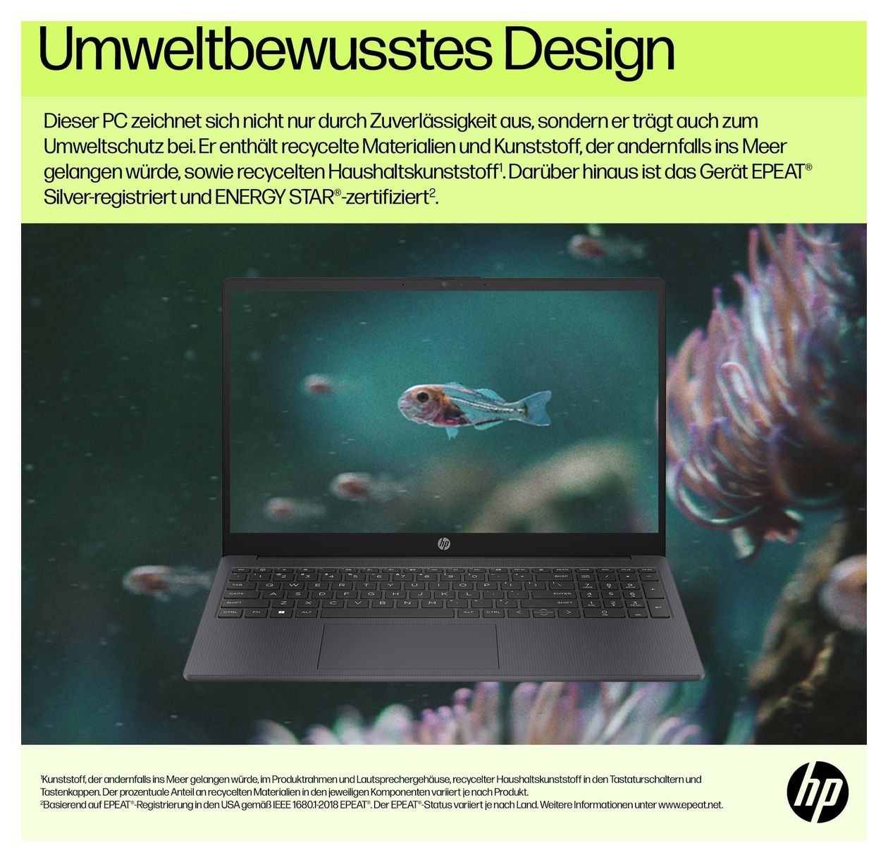 15-fd0511ng Full HD Notebook 39,6 cm (15.6 Zoll) 1920 x 1080 Pixel 4 GB Ram 128 GB UFS Windows 11 Home in S mode Intel® N max. 3,4 GHz  (Silber) 