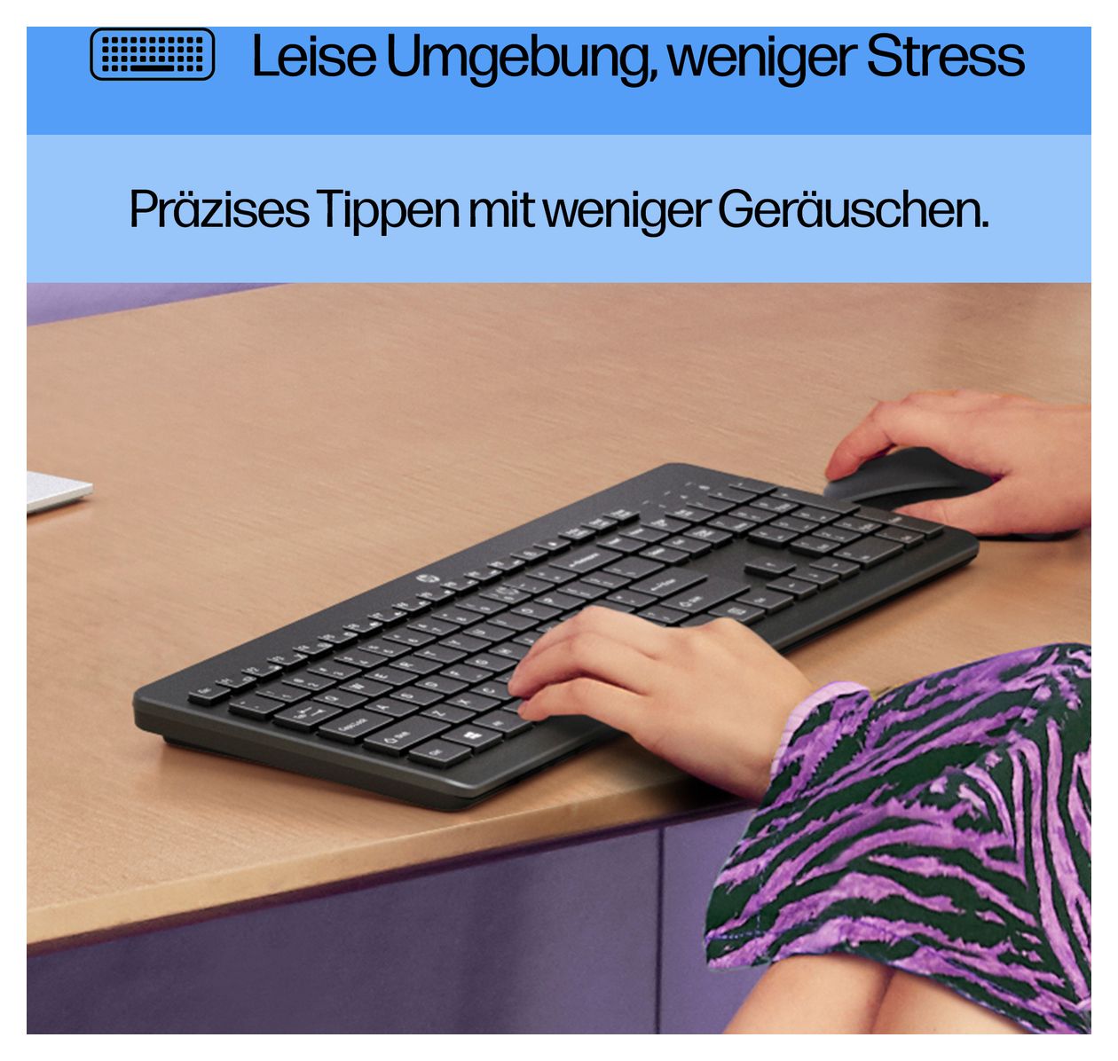 230 Universal Tastatur RF Wireless 2.4 GHz  (Schwarz) 