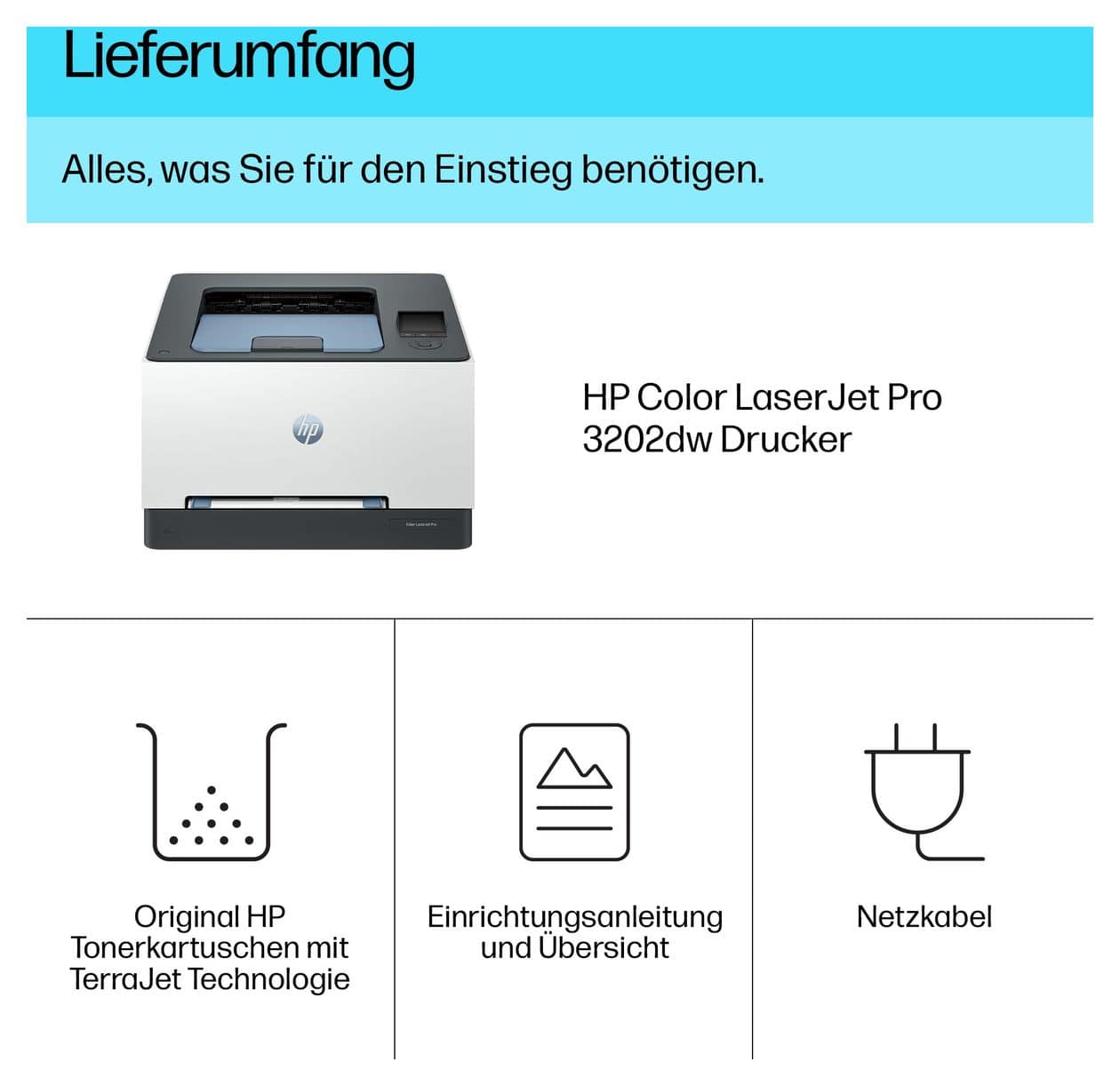 Color Laserjet Pro 3202dw A4 Laser Drucker 600 x 600 DPI 25 Seiten pro Minute 