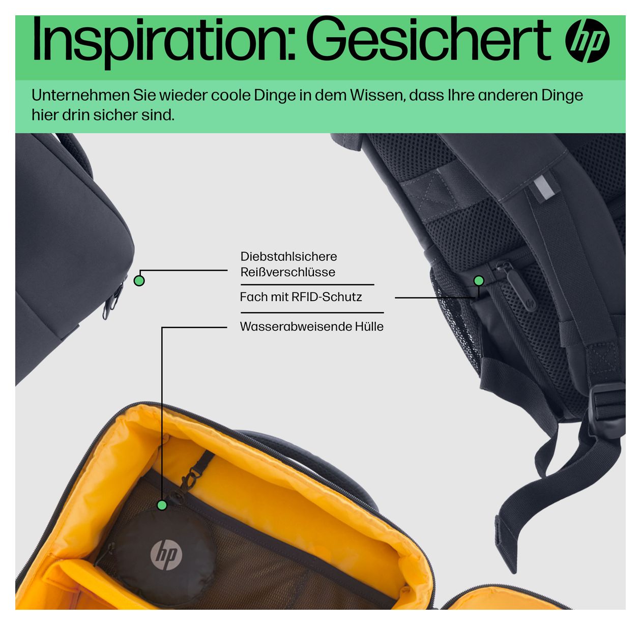 Creator Notebook-Rucksack bis 40,9 cm (16.1 Zoll) (Blau) 