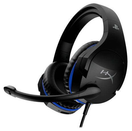 HyperX Cloud Stinger Gaming Kopfhörer Kabelgebunden (Schwarz, Blau) 