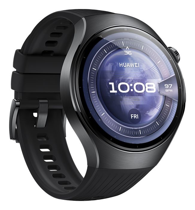 Watch 5 Digital 46 mm Smartwatch Rund 288 h 310 ppi  (Schwarz) 