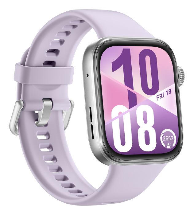 Watch Fit 4 Digital 38 mm Smartwatch Rechteckig 168 h 347 ppi  (Silber) 