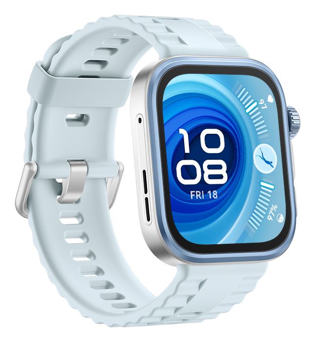 Watch Fit 4 Pro Digital 40 mm Smartwatch Rechteckig 240 h  (Blau) 