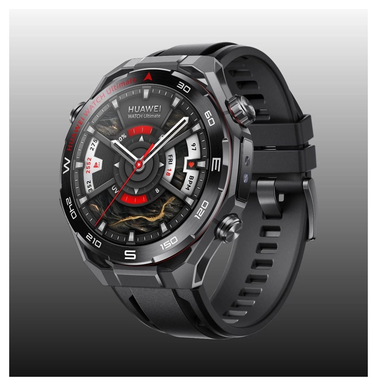 Watch Ultimate 2 Digital 48.5 mm  Smartwatch Rund IP69 264 h 310 ppi  (Schwarz) 