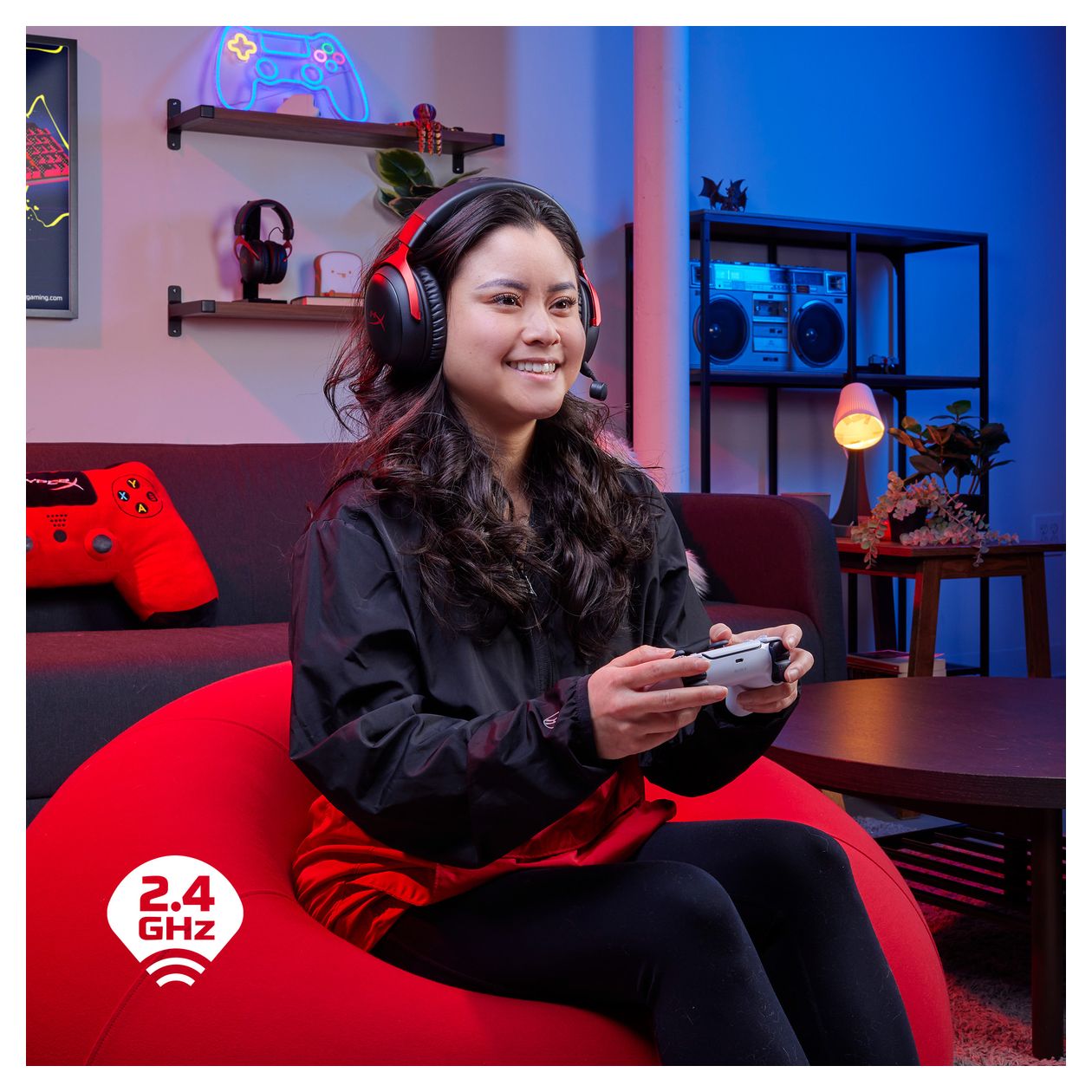 Cloud III Wireless Gaming Over Ear  (Schwarz) 