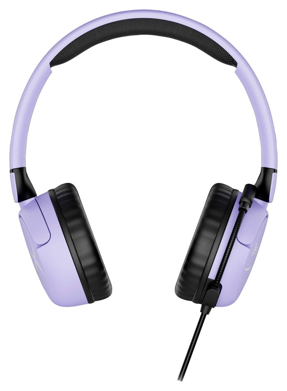 Cloud Mini Gaming Ohraufliegender Kopfhörer Kabelgebunden  (Schwarz, Lavendel) 