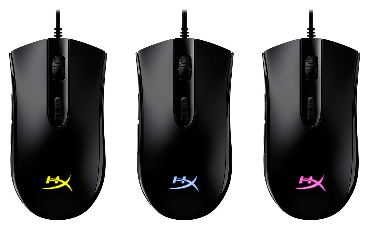 HyperX Pulsefire Core 6200 DPI Gaming Maus Optisch  (Schwarz) 