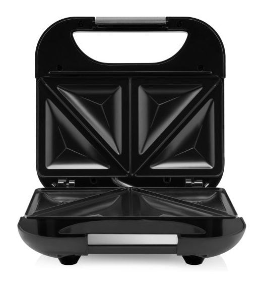 SM615 Sandwichmaker 750 W für 2 Sandwiches  (Schwarz, Silber) 