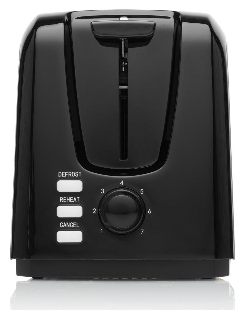 TO304 Toaster 750 W 2 Scheibe(n) 7 Stufen  (Schwarz, Edelstahl) 