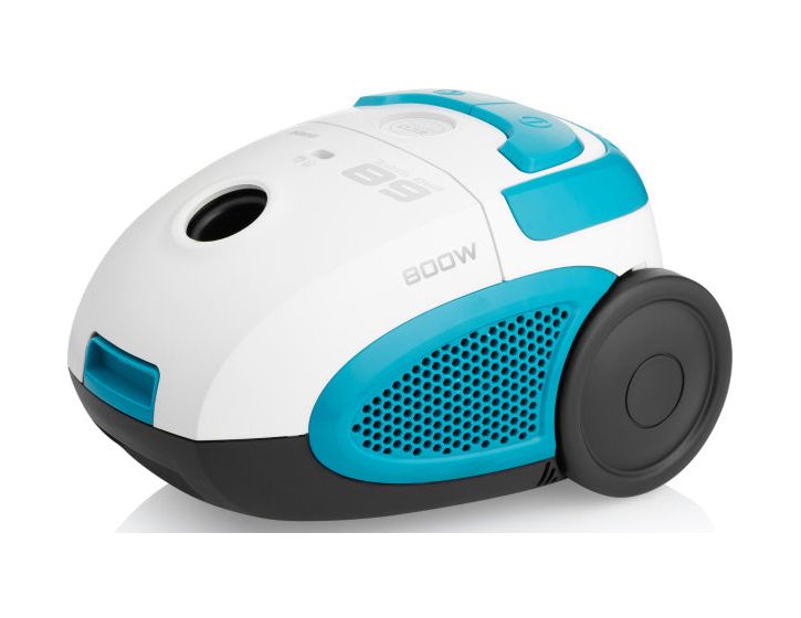 UVC068 Bodenstaubsauger mit Staubbeutel 800 W  (Weiß, Blau) 