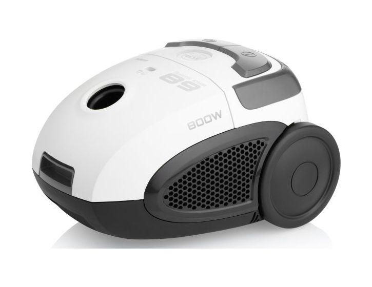 UVC068 Bodenstaubsauger mit Staubbeutel 800 W  (Weiß, Grau) 