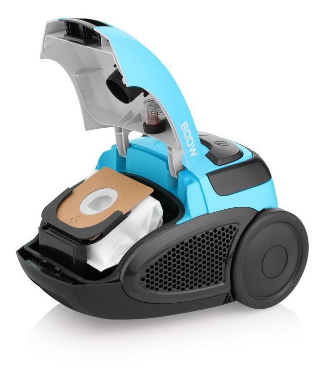 VC068 Bodenstaubsauger mit Staubbeutel 800 W  (Blau) 