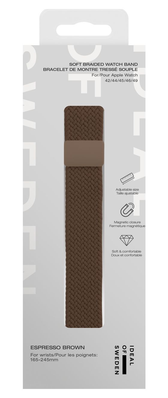 IDNWB-4249-640 Armband 22 mm Apple Watch 42/44/45/46/49  (Braun) 