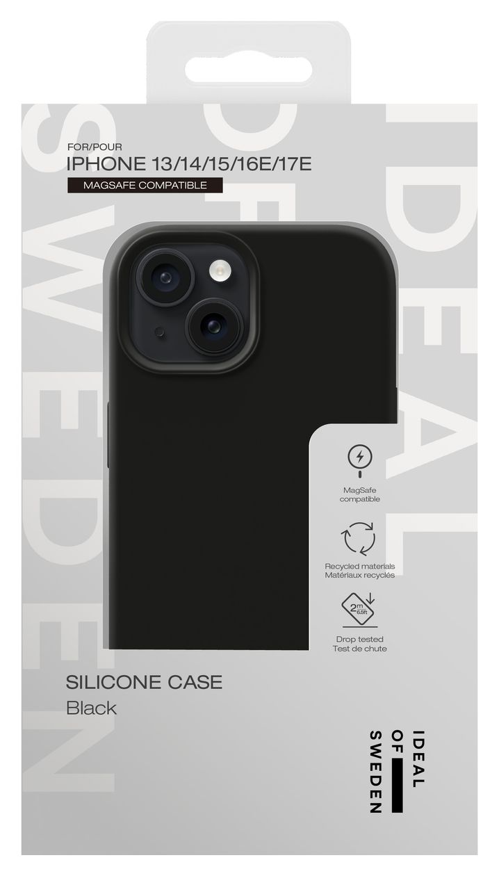 IDSICMS-I2361S-01 Cover für Apple iPhone 13/14/15/16E/17E  (Schwarz) 