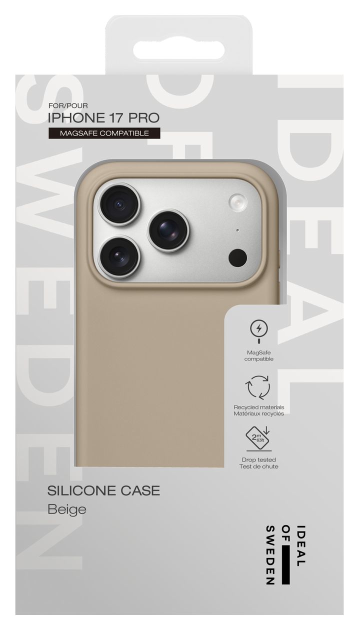 Silicone Case MagSafe Cover für Apple iPhone 17 Pro (Perfect Beige) 