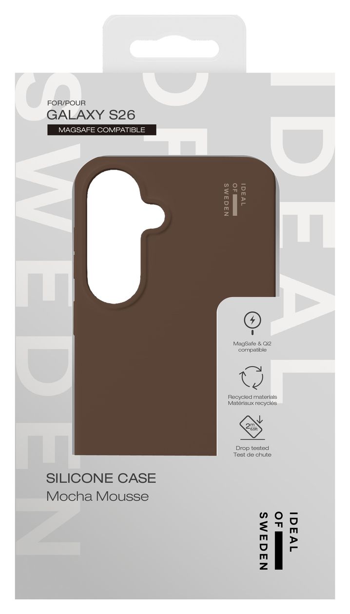 Silicone Case MagSafe Cover für Samsung Galaxy S26+ (Mocha Mousse) 