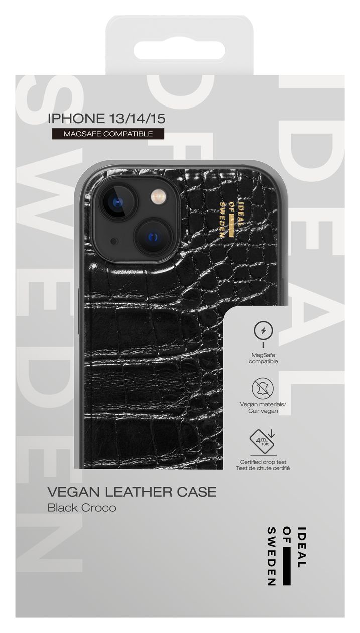 IDVLCMS-I2361-334 für Apple iPhone 13/14/15/16E/17E  (Schwarz) 
