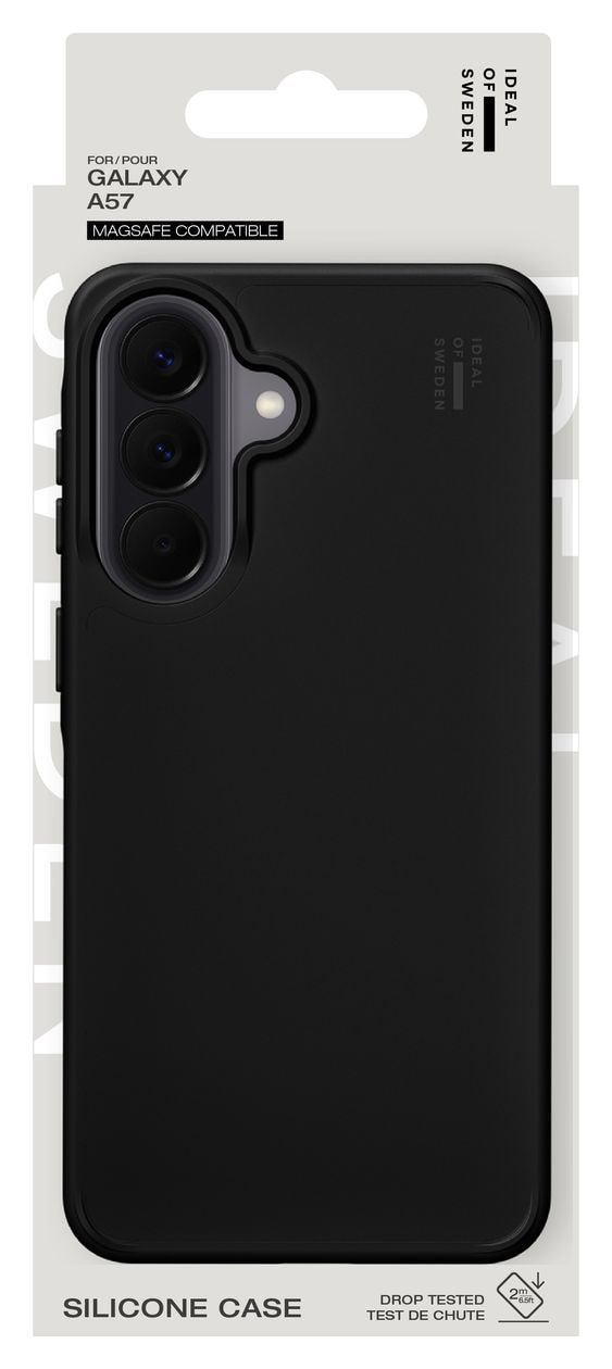 Silicone Case MagSafe für Samsung Galaxy A57  (Schwarz) 