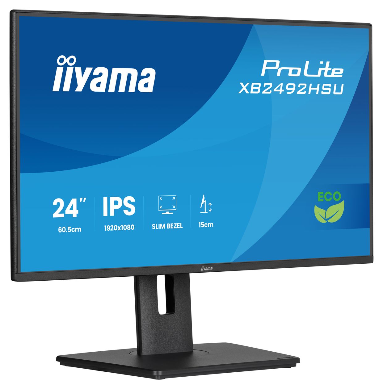 ProLite XB2492HSU-B1 Full HD Monitor 60,5 cm (23.8 Zoll) 16:9 3 ms 300 cd/m²  (Schwarz) 