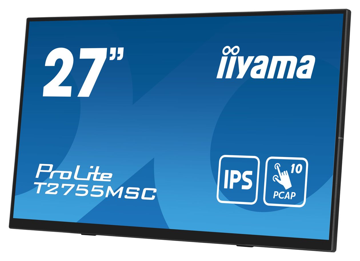 ProLite T2755MSC-B1 Touch Full HD Monitor 68,6 cm (27 Zoll) 16:9 5 ms 400 cd/m²  (Schwarz) 