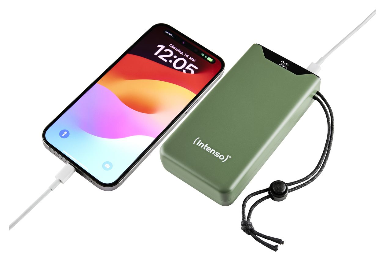 F 20000 mAh Powerbank  (Grün) 