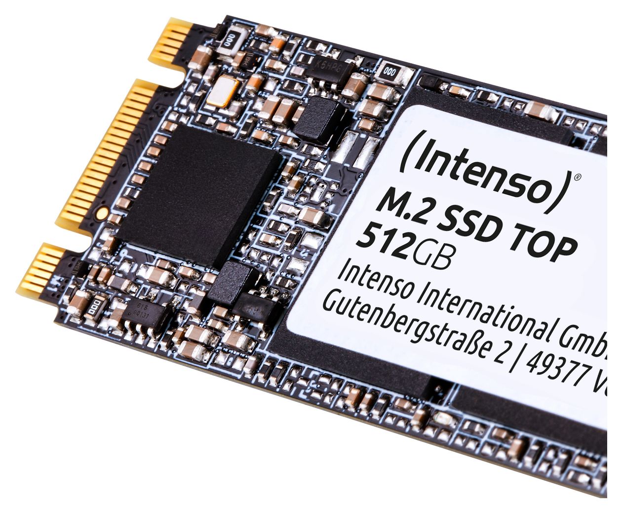 Top 512 GB SSD Serial ATA III M.2  (Grün) 