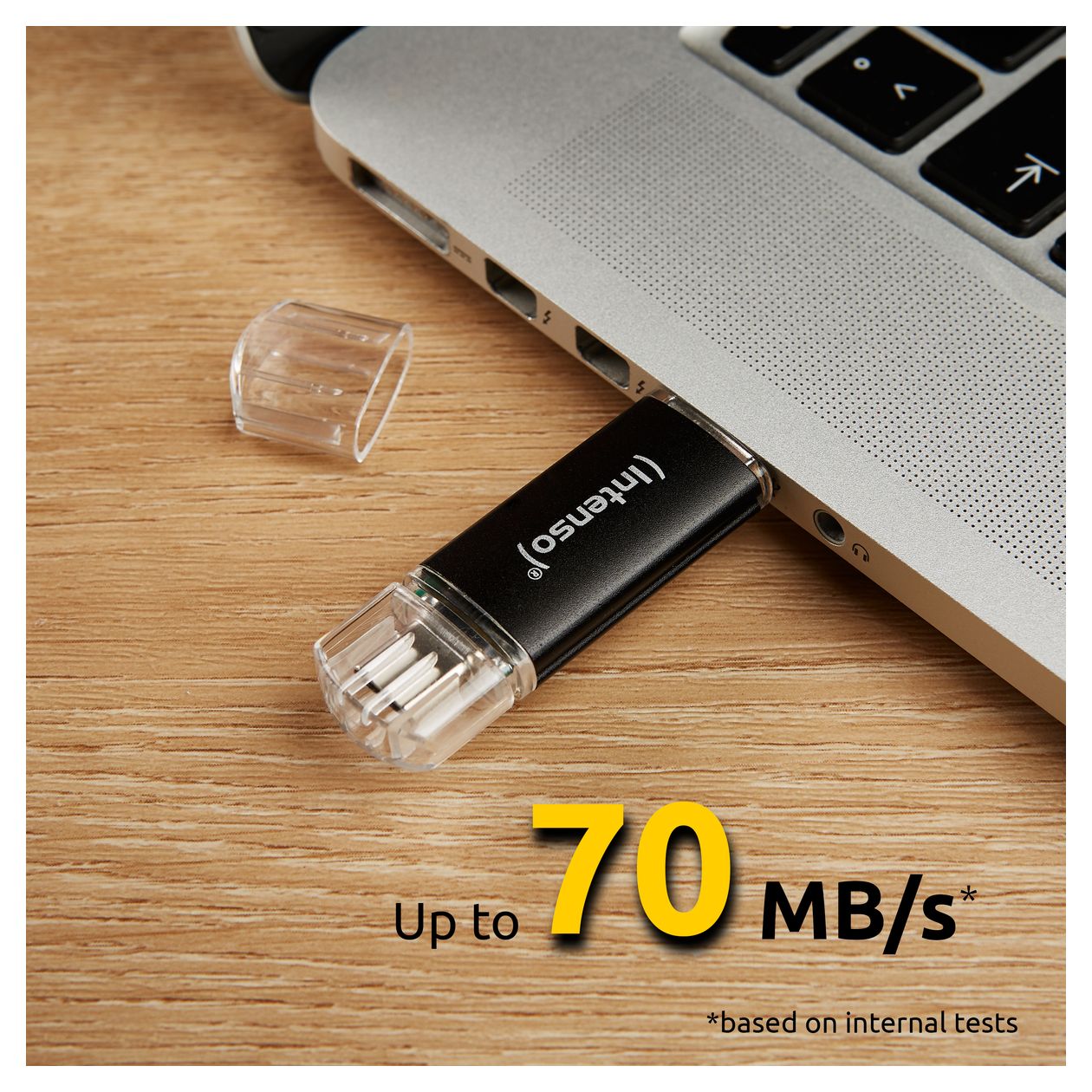 Twist Line USB Type-A / USB Type-C Stick 64 GB  (Anthrazit) 